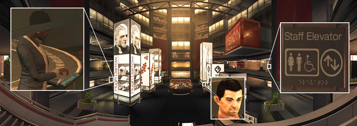 Deus Ex Human Revolution Panorama - created 2014 - The Sarif Industries office